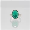 Image 8 : Lab Created Stunning 4 Piece Tsavorite Garnet Jewelry Set
