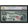 Image 1 : 1880 $10 Jackass Legal Tender Note PCGS 66PPQ