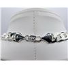 Image 6 : Huge 101.9 Gram Tri-Layered .925 Silver Plated Cuban Link Necklace