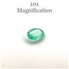 Image 1 : Oval Cut 0.53ct Natural Emerald