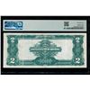 Image 2 : 1899 $2 Mini Porthole Silver Certificate PMG 25