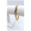 Image 1 : Sharp 24.5 Gram 14 Kt Gold Plate Curb Link Bracelet