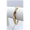 Image 3 : Sharp 24.5 Gram 14 Kt Gold Plate Curb Link Bracelet