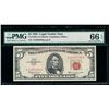 Image 1 : 1963 $5 Legal Tender Note PMG 66EPQ