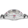 Image 5 : Rolex Ladies Stainless Steel Ruby And Diamond Bezel Date Watch