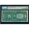 Image 2 : 1869 $1 Rainbow Legal Tender Note PMG 63