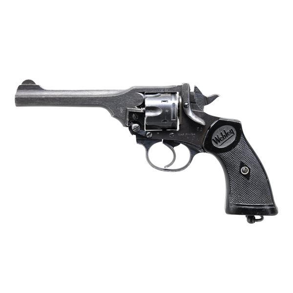 WWII BRITISH WEBLEY MARK IV DA REVOLVER.