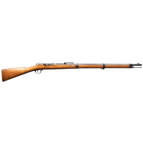 GERMAN SPANDAU 71/84 MAUSER BOLT ACTION RIFLE.