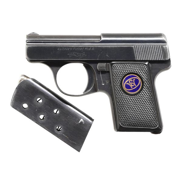 WALTHER MODEL 9 SEMI-AUTOMATIC PISTOL.