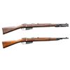 Image 1 : 2 FINNISH MARKED TERNI M38 CARCANO BOLT ACTION