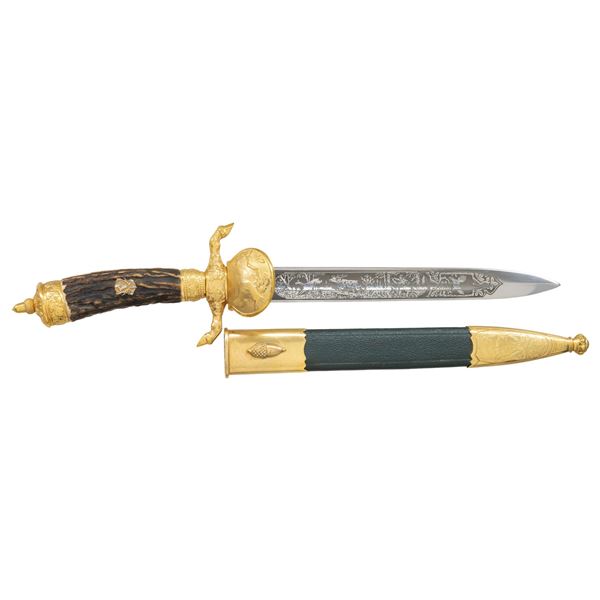 WWII GERMAN HUNTING ASSOCIATION LEADER'S DAGGER.