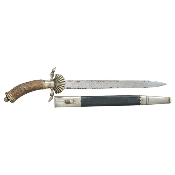 WWII GERMAN HUNTING ASOCIATION DAGGER BY CLEMEN &