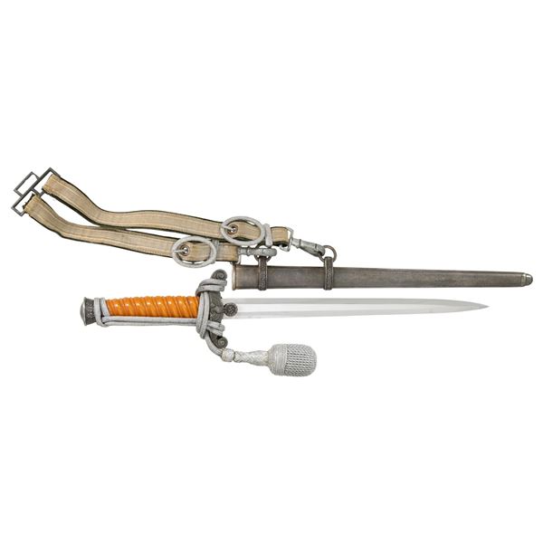 WWII GERMAN ARMY OFFICERS DAGGER BY EICKHORN WITH