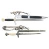 Image 1 : WWII GERMAN 1ST AND 2ND MODEL LUFTWAFFE DAGGERS.