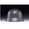Image 3 : SCARCE WWII GERMAN BEADED M35 LUFTSCHUTZ HELMET.