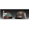 Image 2 : WWI GERMAN HELMET & WWII GERMAN POLICE SHAKO.