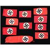 Image 1 : WWII GERMAN SS AND PARTY ARMBANDS