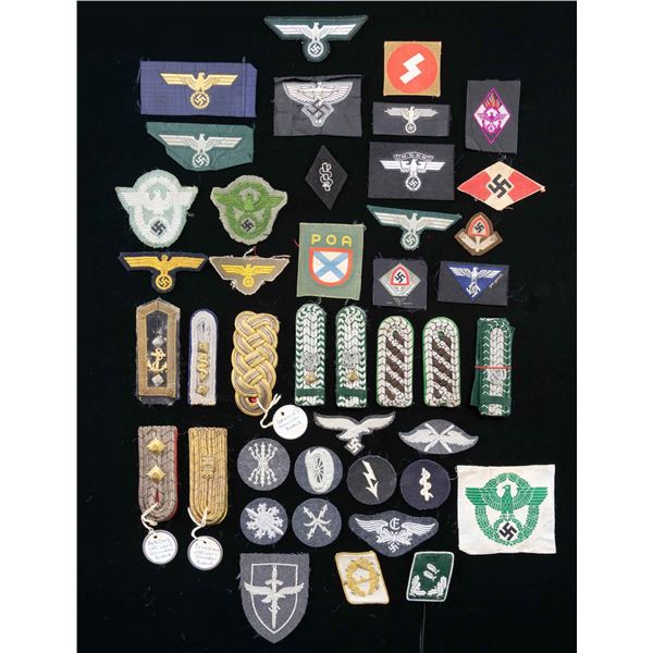 WWI & WWII GERMAN CLOTH GROUP