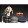Image 3 : WWI & WWII GERMAN HEAD GEAR, GAS MASK, AND MORE.