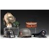 Image 8 : WWI & WWII GERMAN HEAD GEAR, GAS MASK, AND MORE.