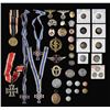 Image 1 : WWII GERMAN MEDALS, BADGES, PINS, COINS & MORE.