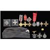 Image 1 : WWI & WWII GERMAN MEDALS, BADGES, HAT & MORE.
