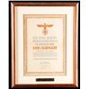 Image 1 : WWII GERMAN POLICE COMMENDATION DOCUMENT.