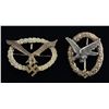 Image 1 : 2 WWII STYLE GERMAN LUFTWAFFE BADGES.