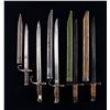 Image 2 : DESIRABLE GROUPING OF FIVE JAPANESE BAYONETS.