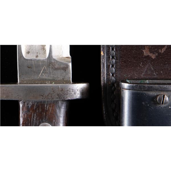 SCARCE AND DESIRABLE U.S. LEE NAVY BAYONET.