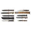 Image 2 : LOT OF 6 U.S. FIGHTING KNIVES.