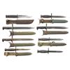 Image 1 : US BAYONETS AND FIGHTING KNIVES.