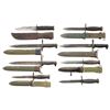 Image 2 : US BAYONETS AND FIGHTING KNIVES.