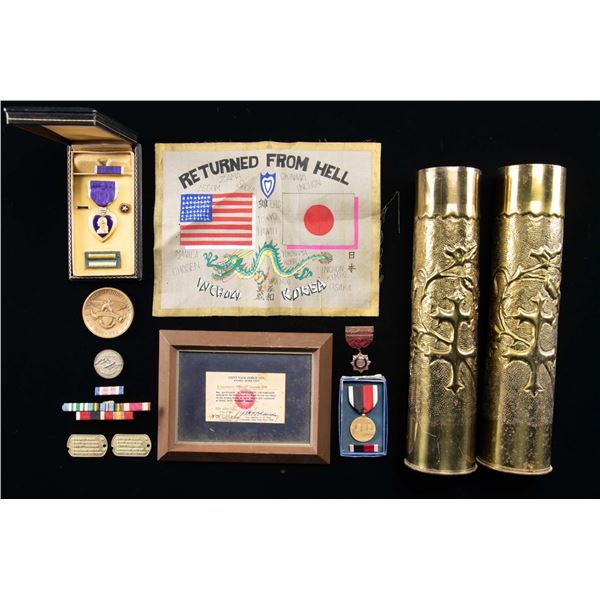 LOT OF ASSORTED U.S. MILITARIA.