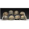 Image 2 : LOT OF 8 USGI HELMETS.