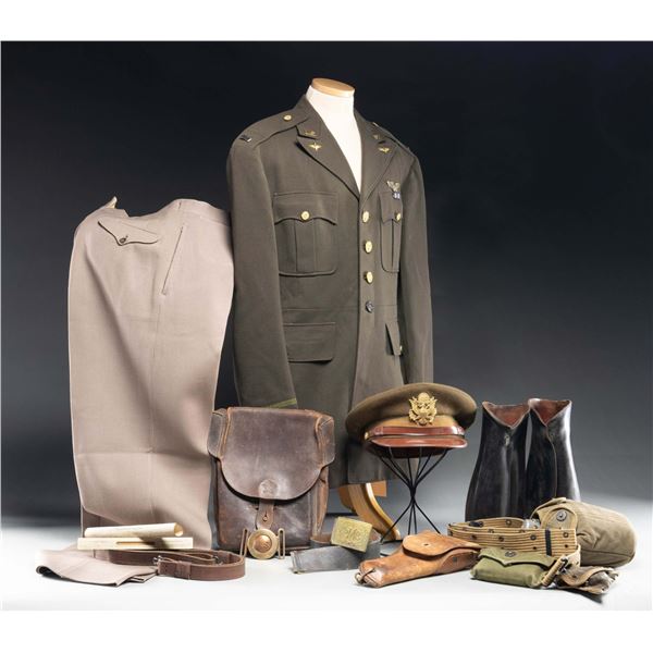U.S. MILITARY DRESS UNIFORM & FIELD EQUIPMENT.