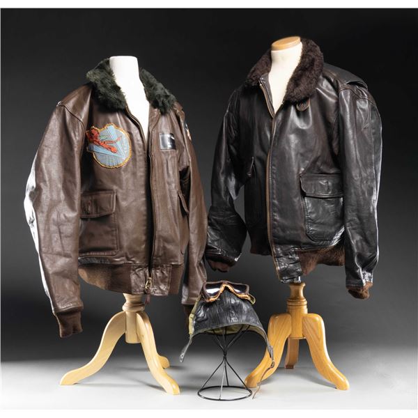 LOT OF 2 U.S. BOMBER JACKETS.