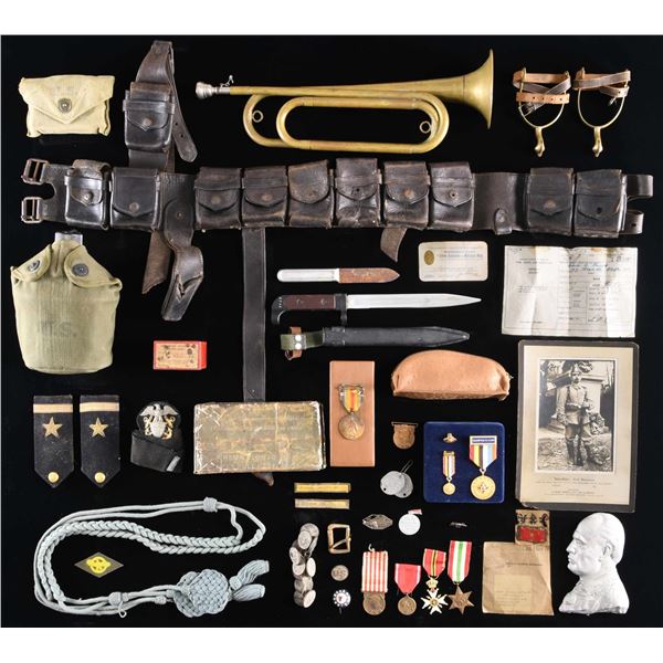 MILITARY EQUIPMENT, FIELD GEAR, & RELATED ITEMS.