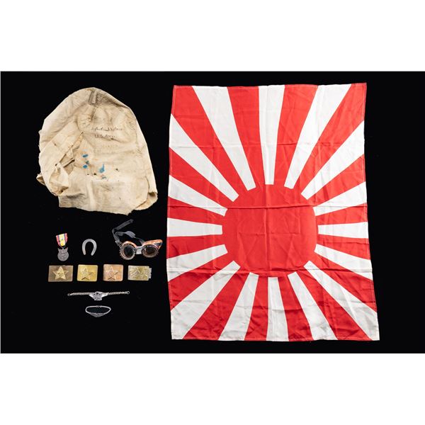 WWII US MILITARIA AND VARIOUS FOREIGN MILITARIA.