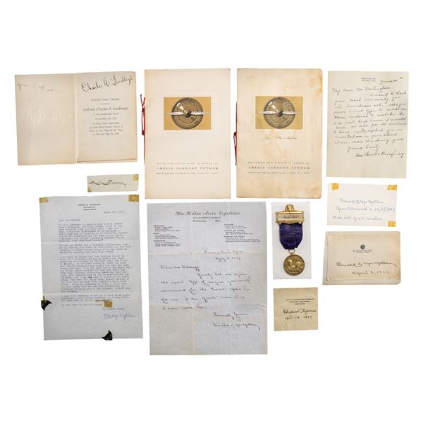 AVIATION & POLAR EXPLORER AUTOGRAPHS.