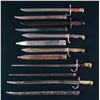 Image 1 : LOT OF 6 FOREIGN MILITARY BAYONETS.