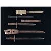 Image 2 : LOT OF 3 ASSORTED BAYONETS.