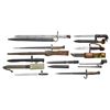 Image 2 : LOT OF ASSORTED FOREIGN MILITARY BAYONETS.