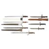 Image 2 : LOT OF 7 VARIED BAYONETS.