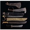 Image 1 : FOUR MILITARY MACHETES.