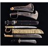 Image 2 : FOUR MILITARY MACHETES.