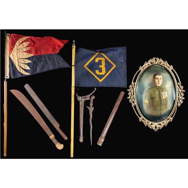 LOT OF ASSORTED MILITARIA RELATED ITEMS.