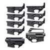 Image 1 : LOT OF 9 UNASSEMBLED AR-15 STYLE LOWER RECEIVERS.