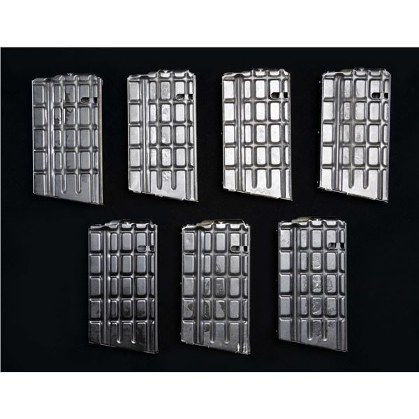 LOT OF 7 ARMALITE AR-10 7.62MM "WAFFLE" PATTERN