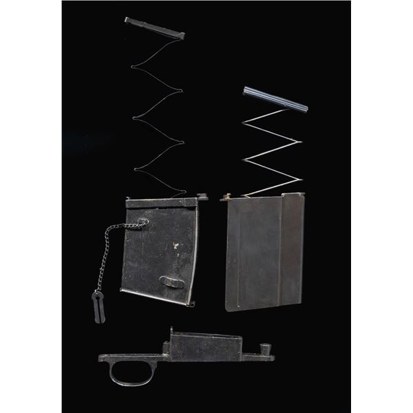 LOT OF 2 GERMAN WWI GEWEHR 98 TRENCH MAGAZINE &